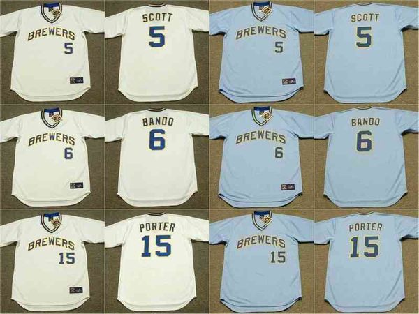milwaukee 15 darrell porter 5 george scott 6 sal bando throwback baseball jersey, Black
milwaukee 15 darrell porter 5 george scott 6 sal bando throwback baseball jersey, Black