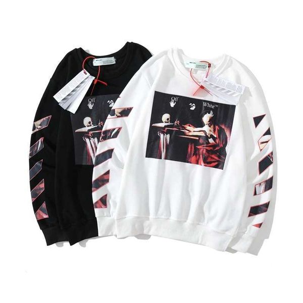 Chao brand oil painting of Holy Mary round neck Pullover Sweater off arrow white men's and women's Terry
Chao brand oil painting of Holy Mary round neck Pullover Sweater off arrow white men's and women's Terry