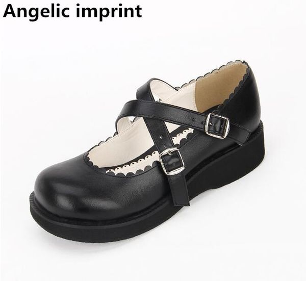dress shoes angelic imprint mori girl lolita woman cosplay lady low heels pumps women princess lovely buckle 35-39, Black
dress shoes angelic imprint mori girl lolita woman cosplay lady low heels pumps women princess lovely buckle 35-39, Black