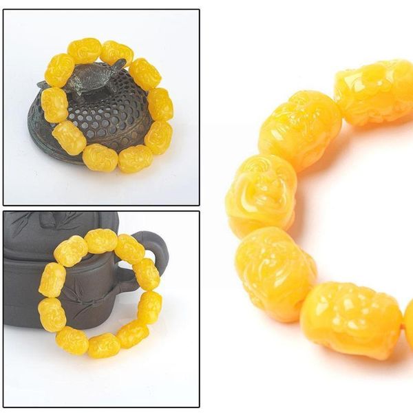 beaded, strands 2021 beeswax resin double-sided buddha head beads religion carved men women bracelets bracelet luck gift ho s5v9, Black
beaded, strands 2021 beeswax resin double-sided buddha head beads religion carved men women bracelets bracelet luck gift ho s5v9, Black