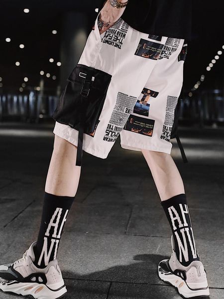 casual fashion men shorts summer pattern outdoor cotton workout printed spodenki damskie joggers clothing bd50cs men's, White;black
casual fashion men shorts summer pattern outdoor cotton workout printed spodenki damskie joggers clothing bd50cs men's, White;black