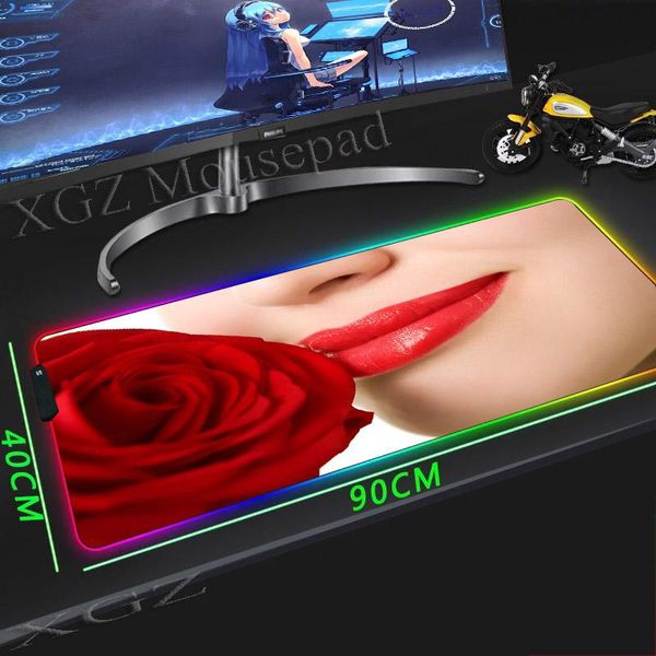 mouse pads & wrist rests xgz anime rose red lips computer desk mat black lock-edge custom large rgb pad non-slip for csgo dota2 xxl
mouse pads & wrist rests xgz anime rose red lips computer desk mat black lock-edge custom large rgb pad non-slip for csgo dota2 xxl
