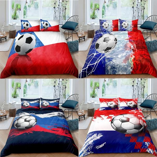 bedding sets zeimon 3d sport football duvet quilt cover set pillowcase king single size modern colorful design 2/3pcs
bedding sets zeimon 3d sport football duvet quilt cover set pillowcase king single size modern colorful design 2/3pcs