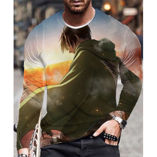 attack on titan is a 3d printed t-shirt, visual impact party streetwear, round neck, high-quality long-sleeved designer xl printed daily to, White;black
attack on titan is a 3d printed t-shirt, visual impact party streetwear, round neck, high-quality long-sleeved designer xl printed daily to, White;black