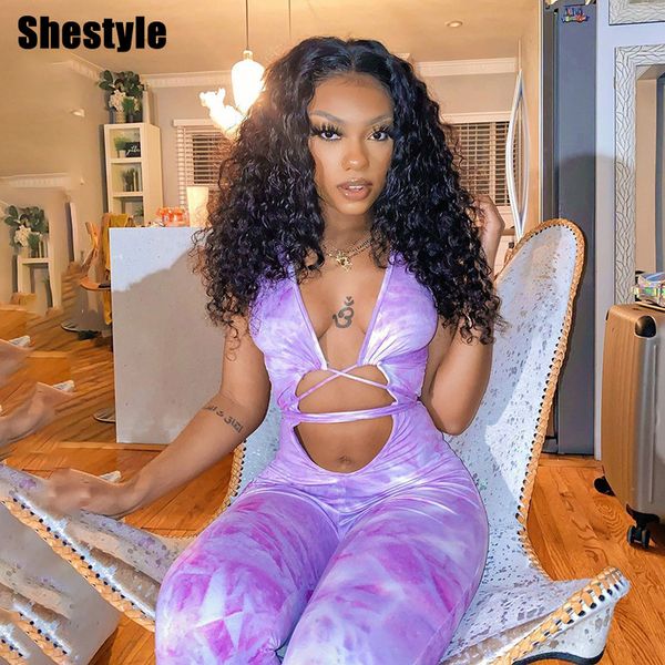shestyle women jumpsuits 2021 summer sleeveless hollow out bandage wrap sleeveless v neck midriff jumpsuits sportwear outfitby, Black;white
shestyle women jumpsuits 2021 summer sleeveless hollow out bandage wrap sleeveless v neck midriff jumpsuits sportwear outfitby, Black;white