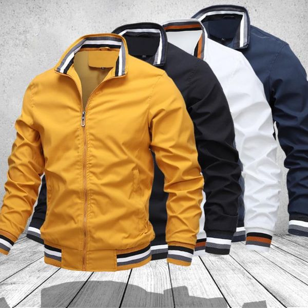 men's jackets fashion men jacket coat stand collar casual zipper outwear male slim fit designed cardigan coats chaqueta hombre, Black;brown
men's jackets fashion men jacket coat stand collar casual zipper outwear male slim fit designed cardigan coats chaqueta hombre, Black;brown