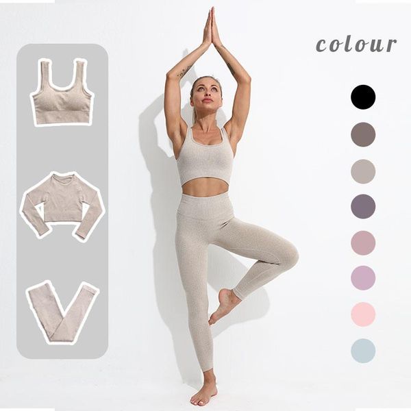 2/3 pcs seamless women yoga set sport suit gym clothes fitness leggings sportswear long sleeve clothing workout outfit
2/3 pcs seamless women yoga set sport suit gym clothes fitness leggings sportswear long sleeve clothing workout outfit
