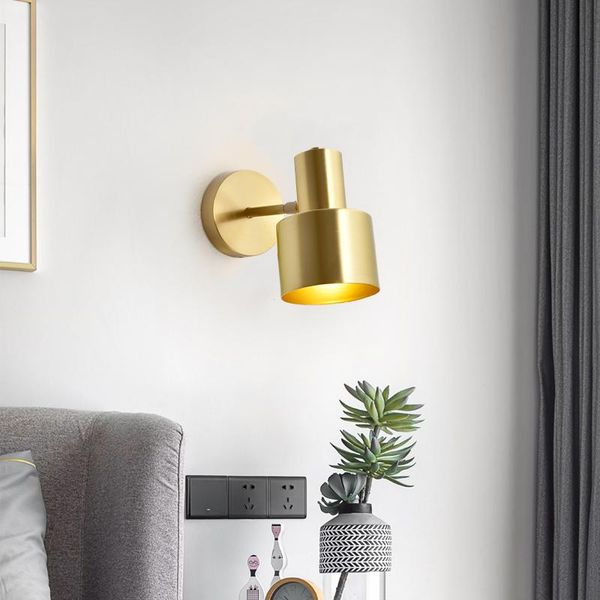 modern wall lamps rotatable nordic mirror lights sconce for bedroom living room bedside e27 home decor brass color lamp
modern wall lamps rotatable nordic mirror lights sconce for bedroom living room bedside e27 home decor brass color lamp