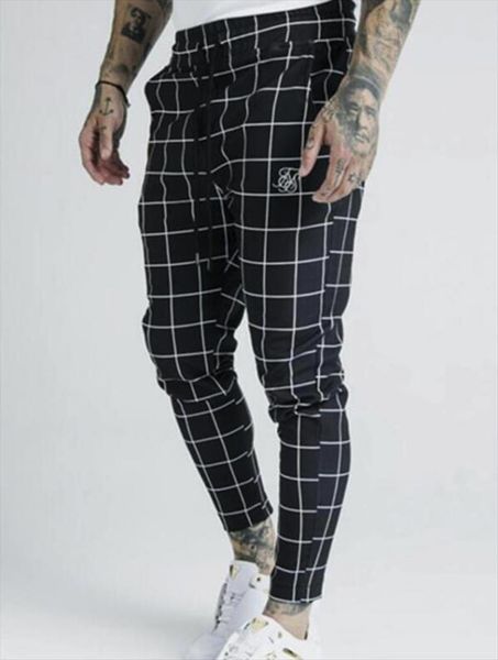 fashion plaid sik silk print women pant casual sports street hip hop slim polyester, Black
fashion plaid sik silk print women pant casual sports street hip hop slim polyester, Black