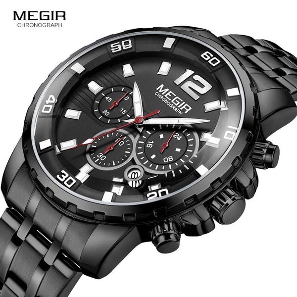 wristwatches megir men's dress quartz watches analogue wrist watch for man stainless steel strap luminous hands waterproof 2068g-bk-1, Slivery;brown
wristwatches megir men's dress quartz watches analogue wrist watch for man stainless steel strap luminous hands waterproof 2068g-bk-1, Slivery;brown