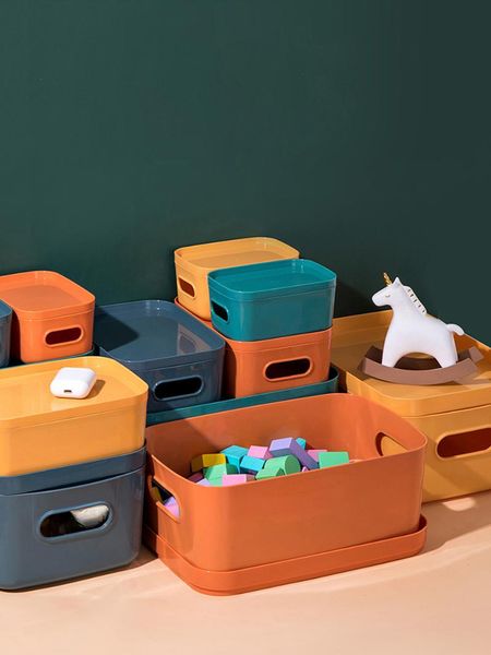 storage boxes & bins household desksundries box large-capacity dust-proof clothing with lid cosmetic basket
storage boxes & bins household desksundries box large-capacity dust-proof clothing with lid cosmetic basket