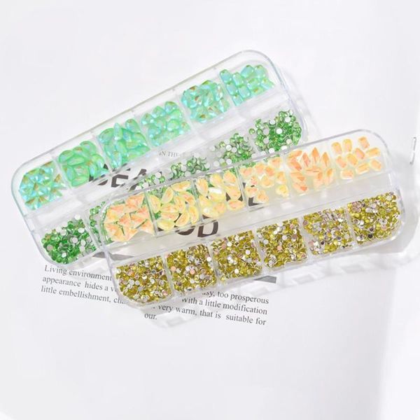 nail art decorations 12 grids rhinesetone set mixed size rhinestone dot pen equipment for decoration, Silver;gold
nail art decorations 12 grids rhinesetone set mixed size rhinestone dot pen equipment for decoration, Silver;gold