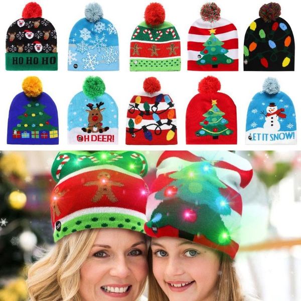 beanie/skull caps for aldult kids xmas tree snowman light up led hat sweater beanie christmas knitted cap, Blue;gray
beanie/skull caps for aldult kids xmas tree snowman light up led hat sweater beanie christmas knitted cap, Blue;gray