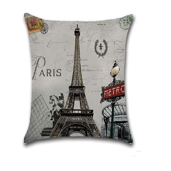 vintage eiffel tower print flax pillow case decorative throw pillows cotton linen cushion cover for sofa car home decor 45x45 cm
vintage eiffel tower print flax pillow case decorative throw pillows cotton linen cushion cover for sofa car home decor 45x45 cm