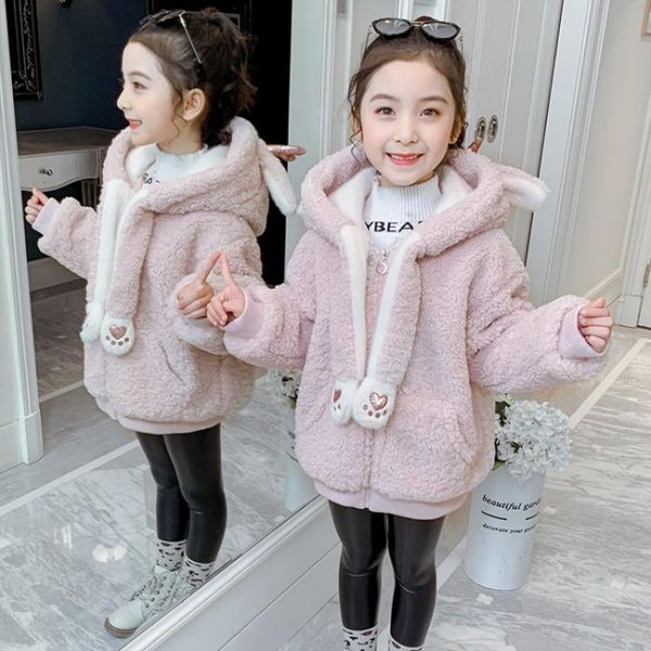 jackets girls baby's coat jacket outwear 2021 fur winter autumn overcoat zipper cardigan children's clothing, Blue;gray
jackets girls baby's coat jacket outwear 2021 fur winter autumn overcoat zipper cardigan children's clothing, Blue;gray