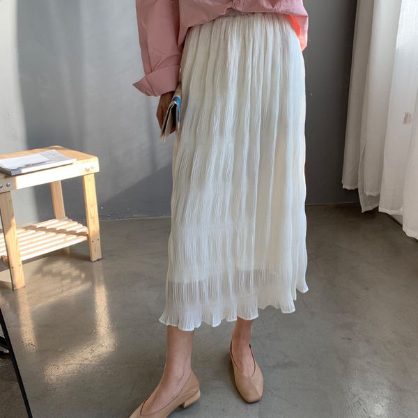 skirts harajuku chiffon women high waist solid pleated skirt casual elegant jupe femme faldas saias streetwear 2nhm, Black
skirts harajuku chiffon women high waist solid pleated skirt casual elegant jupe femme faldas saias streetwear 2nhm, Black