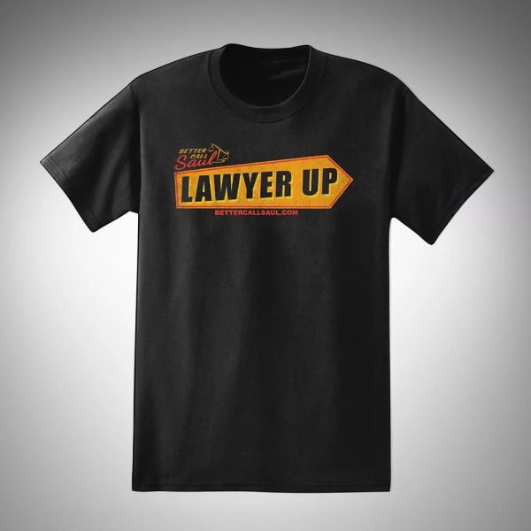 better call saul "breaking bad" lawyer up t-shirt nwt licensed & official, White;black
better call saul "breaking bad" lawyer up t-shirt nwt licensed & official, White;black