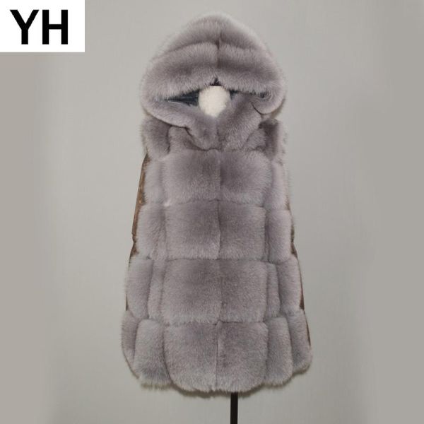 women natural real fur vest fashion quality hooded waistcoat 100% coat gilet women's & faux, Black
women natural real fur vest fashion quality hooded waistcoat 100% coat gilet women's & faux, Black
