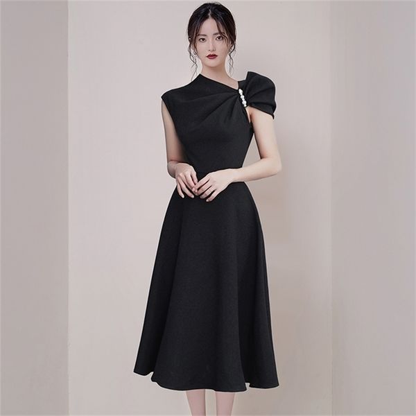 elegant ol summer vintage party dress ins style black robe long female sleeveless swing a-line es women clothes 210514, Black;gray
elegant ol summer vintage party dress ins style black robe long female sleeveless swing a-line es women clothes 210514, Black;gray