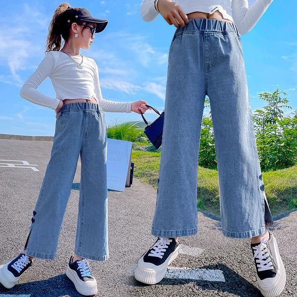 jeans children's pant autumn kids clothes loose girls wide-leg pants blue teens casual trousers for 12 13 14 y
jeans children's pant autumn kids clothes loose girls wide-leg pants blue teens casual trousers for 12 13 14 y