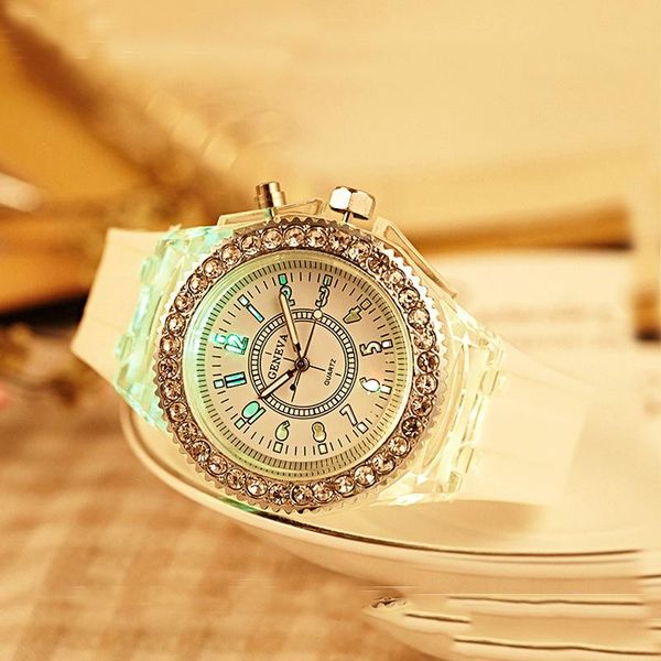 flash luminous watch led light personality trends students lovers jellies woman men's watches 19 color wristwatch *1 wristwatches, Slivery;brown
flash luminous watch led light personality trends students lovers jellies woman men's watches 19 color wristwatch *1 wristwatches, Slivery;brown