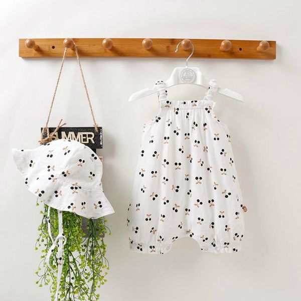 toddler kids baby girl clothes summer strap romper princess cotton cherry jumpsuit outfit 2pcs sets lovely rompers+hat 3-18m jumpsuits, Blue
toddler kids baby girl clothes summer strap romper princess cotton cherry jumpsuit outfit 2pcs sets lovely rompers+hat 3-18m jumpsuits, Blue