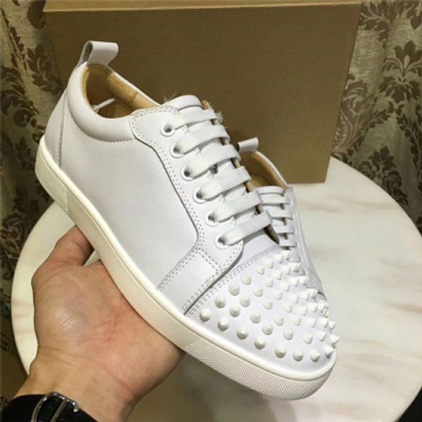 casual shoes genuine leather flat women sneakers colorful fashion flat men sneaker lace-up spikes real leather classics chaussures gndfgjlhj, Black
casual shoes genuine leather flat women sneakers colorful fashion flat men sneaker lace-up spikes real leather classics chaussures gndfgjlhj, Black