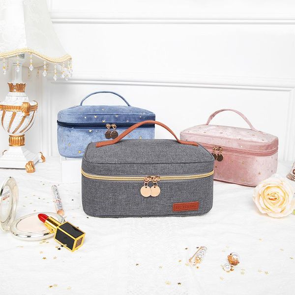 large capacity travel storage flannel makeup toiletry bag net red cosmetic hand carrying handbag bags & cases
large capacity travel storage flannel makeup toiletry bag net red cosmetic hand carrying handbag bags & cases