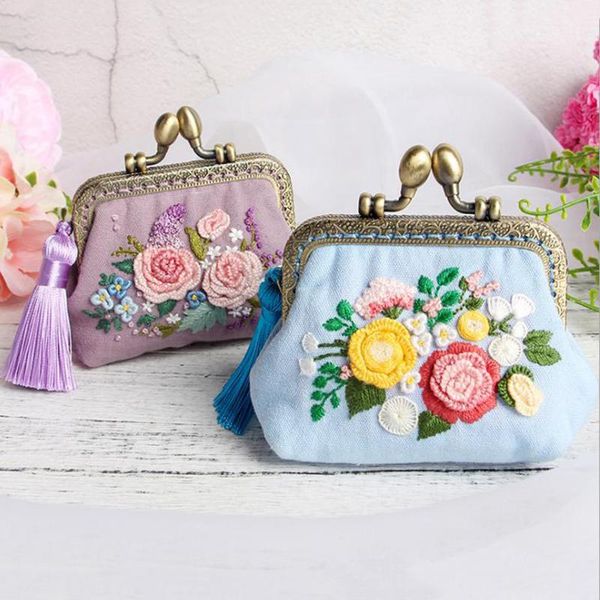 other arts and crafts exquisite diy flowers embroidery wallet kits creative handmade manual coin purse material
other arts and crafts exquisite diy flowers embroidery wallet kits creative handmade manual coin purse material