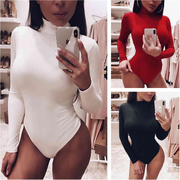 women's jumpsuits & rompers autumn and winter brand new women fashion solid color high neck knitted long sleeve bottomed siamese brief, Black;white
women's jumpsuits & rompers autumn and winter brand new women fashion solid color high neck knitted long sleeve bottomed siamese brief, Black;white