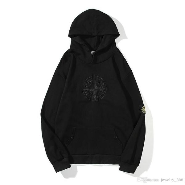 street hip style stone hop high embroidery hooded terry kangaroo pocket sweater couple island men, Black
street hip style stone hop high embroidery hooded terry kangaroo pocket sweater couple island men, Black