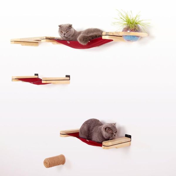 patimod katze cat wall bed and playground beds & furniture