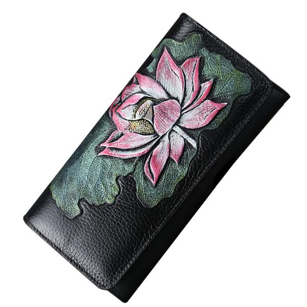 wallets design ladies genuine leather vintage long women's purse female horizontal clutch hasp fashion wallet coin pocket, Red;black
wallets design ladies genuine leather vintage long women's purse female horizontal clutch hasp fashion wallet coin pocket, Red;black