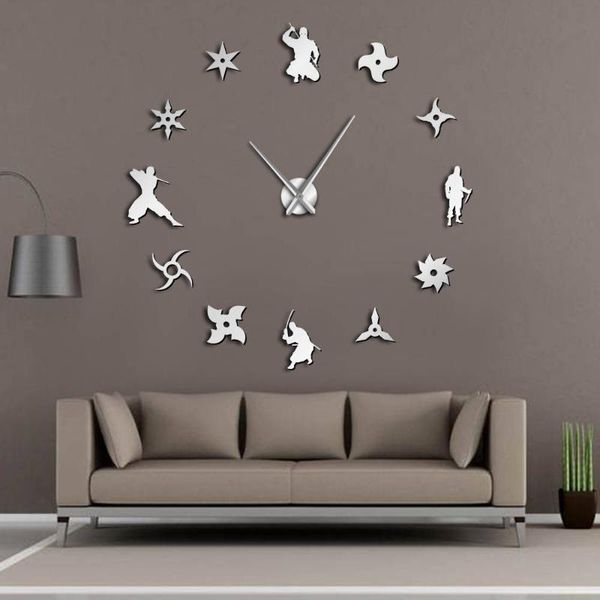 wall clocks shinobi japon ninja diy giant clock japanese fighters warriors with s frameless big time mirror effect
wall clocks shinobi japon ninja diy giant clock japanese fighters warriors with s frameless big time mirror effect