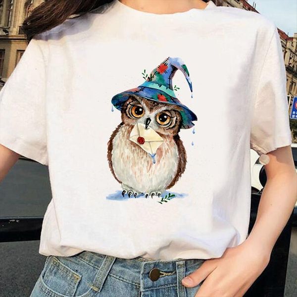 fashion watercolor owl aesthetic harajuku women t shirts short sleeve soft white femme hipster o neck graphic top
fashion watercolor owl aesthetic harajuku women t shirts short sleeve soft white femme hipster o neck graphic top