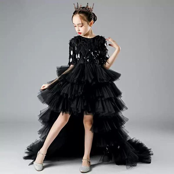 flower girl dresses illusion o-neck sequined embroidery princess knee-length tulle lace half luxury black kids party gown h428 girl's, Red;yellow
flower girl dresses illusion o-neck sequined embroidery princess knee-length tulle lace half luxury black kids party gown h428 girl's, Red;yellow