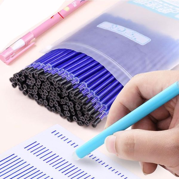 refills 100pcs/bag magic erasable gel pen needle 0.5mm black / blue ink pens with eraser set office school supplies, Black;red
refills 100pcs/bag magic erasable gel pen needle 0.5mm black / blue ink pens with eraser set office school supplies, Black;red