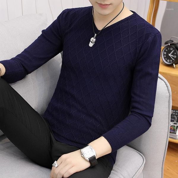men's sweaters browon autumn vintage sweater men collarless christmas fashion v-neck casual slim for business, White;black
men's sweaters browon autumn vintage sweater men collarless christmas fashion v-neck casual slim for business, White;black