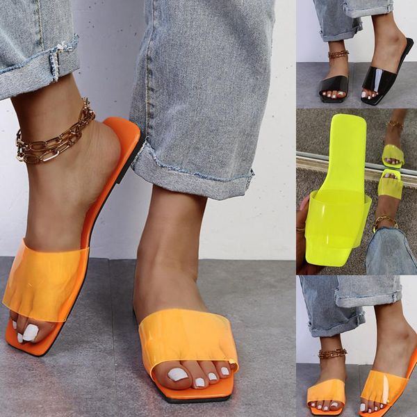 slippers 2021 summer pure color simple and fashionable one-word square head flat bottom outdoor leisure all-match lazy slides, Black
slippers 2021 summer pure color simple and fashionable one-word square head flat bottom outdoor leisure all-match lazy slides, Black