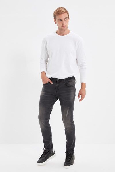 men's jeans trendyol male slim fit harrow destroylu tmnaw22je0726, Blue
men's jeans trendyol male slim fit harrow destroylu tmnaw22je0726, Blue