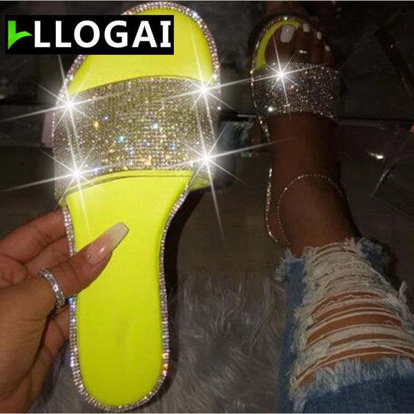 slippers women summer sandals fashion bling female candy color flip flops beach diamond flat shoes outdoor, Black
slippers women summer sandals fashion bling female candy color flip flops beach diamond flat shoes outdoor, Black