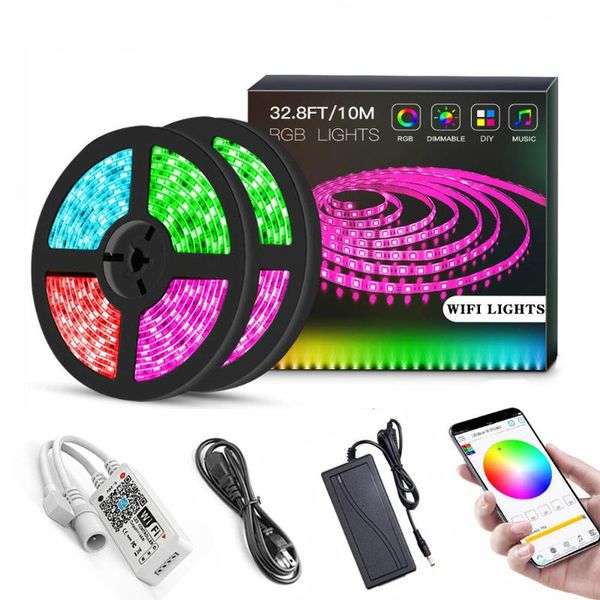 strips wireless wifi led strip light smart phone control flexible lighting rgb neon ribbon diode tape rope lights mood
strips wireless wifi led strip light smart phone control flexible lighting rgb neon ribbon diode tape rope lights mood