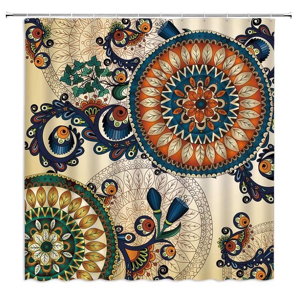vintage floral pattern shower curtain bohemian mandala classical floral pattern,70x70 inch polyester fabric bathroom accessories
vintage floral pattern shower curtain bohemian mandala classical floral pattern,70x70 inch polyester fabric bathroom accessories