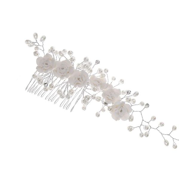 hair clips & barrettes bridal flowers faux pearl wedding girl tiara floral headdress headband comb soft flower band, Golden;silver
hair clips & barrettes bridal flowers faux pearl wedding girl tiara floral headdress headband comb soft flower band, Golden;silver