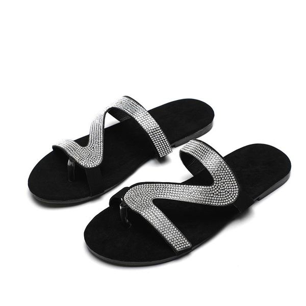 slippers mhyons bright diamonds women's platform summer sandals/ flip flop outdoor fashion rhinestones buckle lazy, Black
slippers mhyons bright diamonds women's platform summer sandals/ flip flop outdoor fashion rhinestones buckle lazy, Black