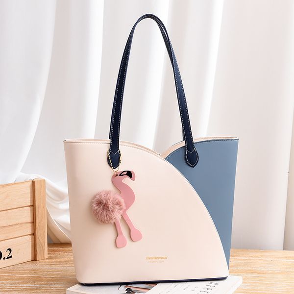 handbag popular bag early autumn 2021 color contrast tote nordic fashion satchel net red women's, Black;red
handbag popular bag early autumn 2021 color contrast tote nordic fashion satchel net red women's, Black;red