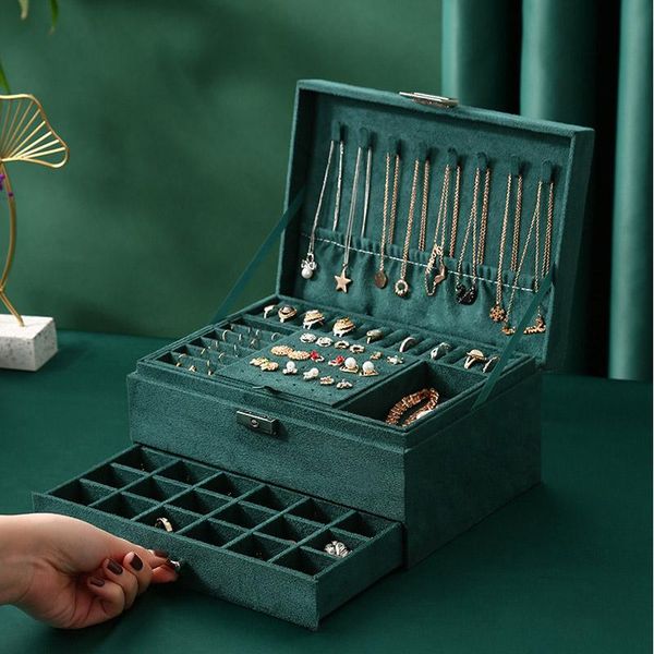 jewelry pouches, bags flannel jewellery organizer box necklaces earrings rings storage cases for women large capacity 3-layers with lock, Pink;blue
jewelry pouches, bags flannel jewellery organizer box necklaces earrings rings storage cases for women large capacity 3-layers with lock, Pink;blue