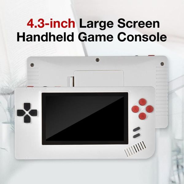 mini video game controller 4.3inch handheld games console gamepad joysticks pad built-in 228 support av output portable players
mini video game controller 4.3inch handheld games console gamepad joysticks pad built-in 228 support av output portable players