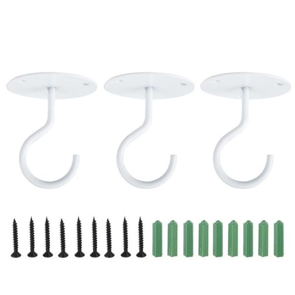 hooks & rails strong hangers metal plant for hanging bird feeders wind chimes 3pcs decoration lanterns bracket wall mount
hooks & rails strong hangers metal plant for hanging bird feeders wind chimes 3pcs decoration lanterns bracket wall mount