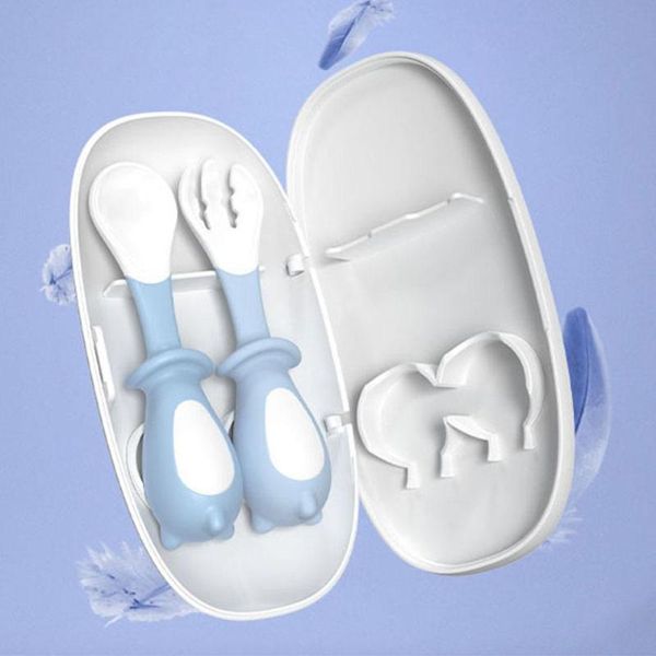 cups, dishes & utensils silicone spoon for baby set auxiliary eat training to infant fork bendable children soft learn tableware todd t
cups, dishes & utensils silicone spoon for baby set auxiliary eat training to infant fork bendable children soft learn tableware todd t